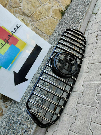 GRIGLIA ADATTA PER MERCEDES GLE W167 2019+ LOOK AMG PROFILI CROMATI GT