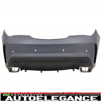 kit carrozzeria completo adatto per mercedes cla w117 c117 (2013-2018) restyling cla45 design griglia anteriore cromata