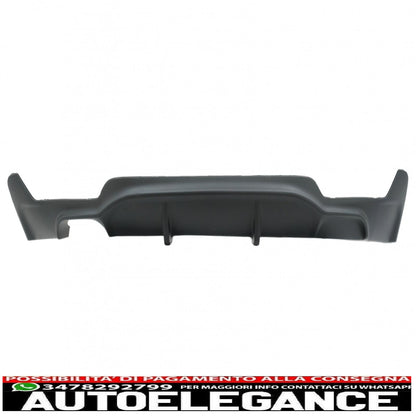 M Design Air Diffuser Conversion Package with Boot Spoiler Suitable for BMW 4 Series Coupe F32 (2013-up) Matt Black 