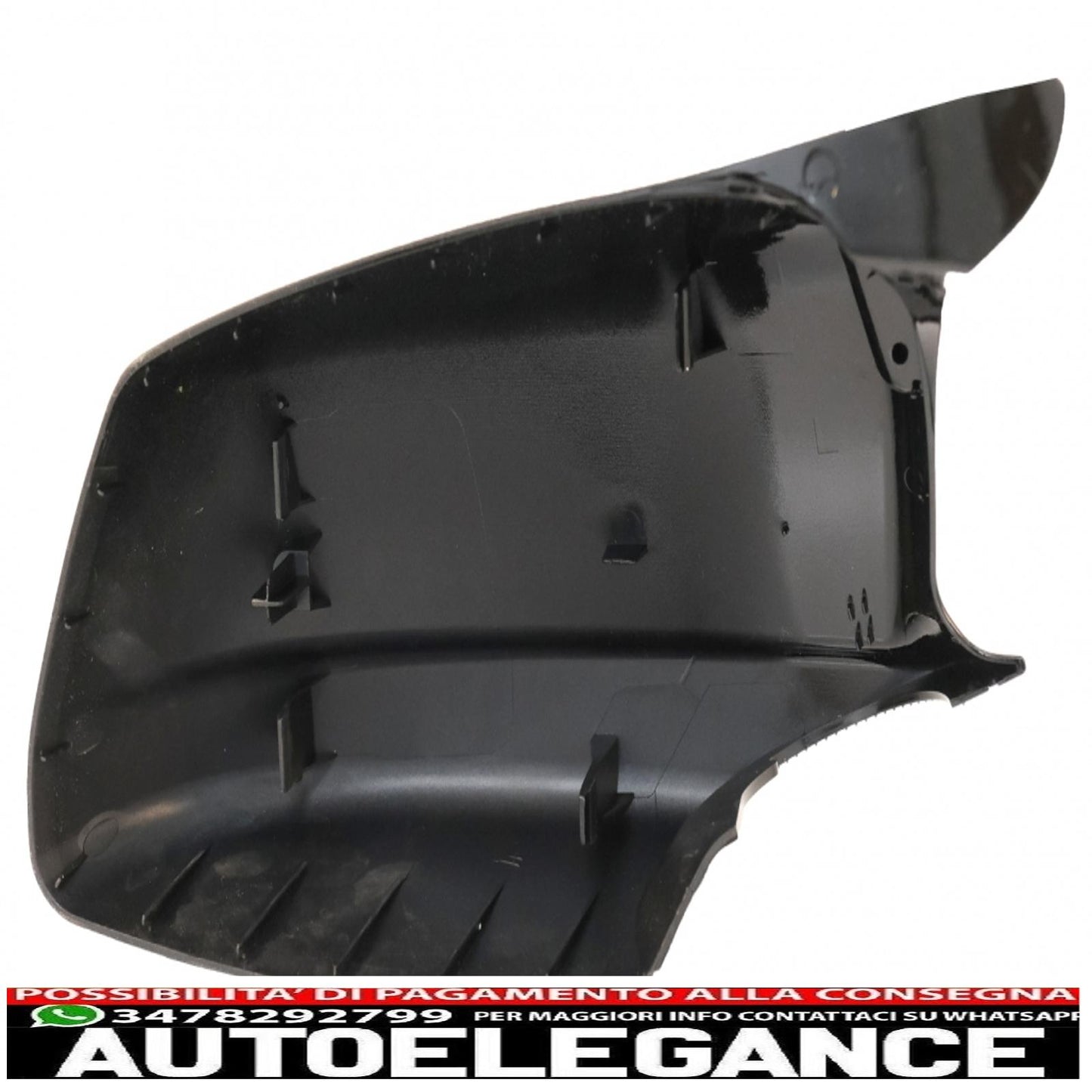 Calotte specchietti adatte per BMW Serie 5 F10 F11 F18 Non LCI (07.2010-2013) Piano Black M Design AUTOELEGANCERICAMBI