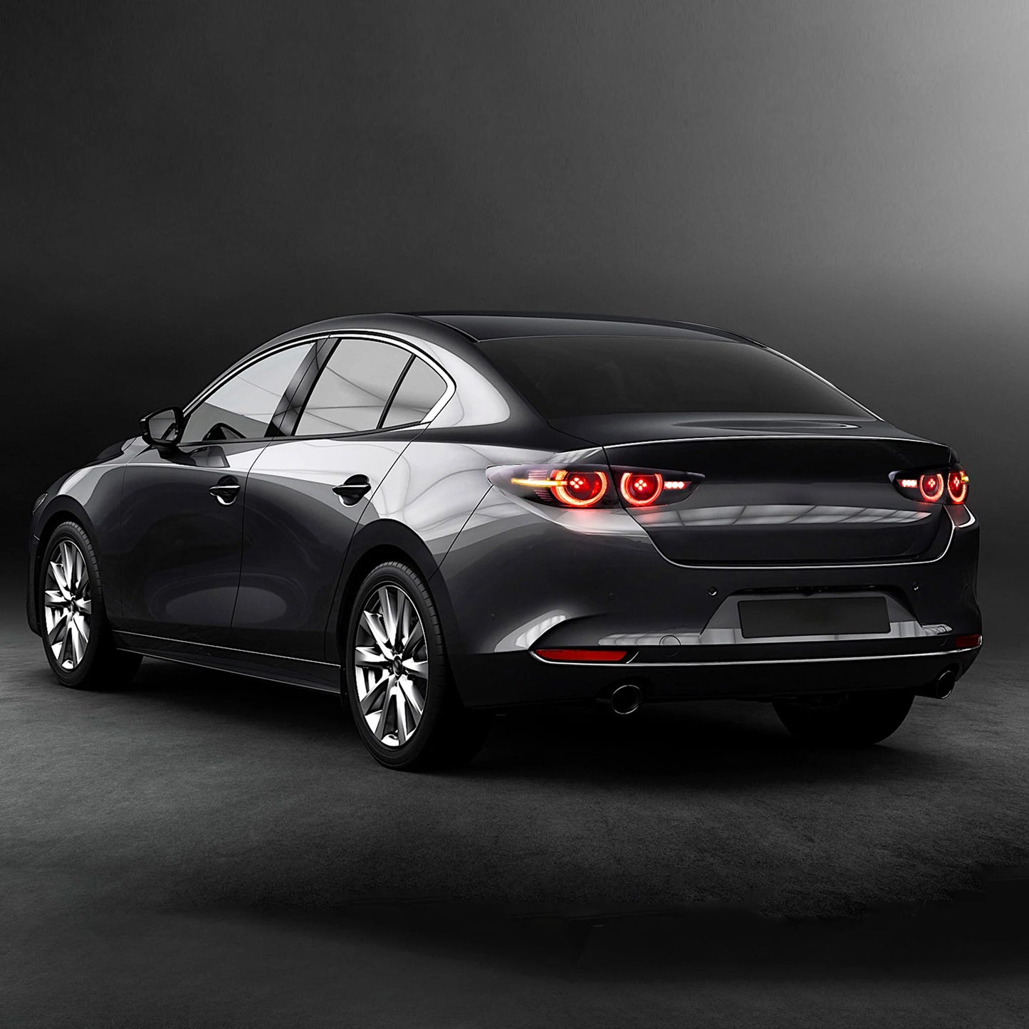Fanali posteriori per Mazda 3 Axela berlina dal 2019 in poi con illuminazione dinamica di benvenuto (non adatto per Hatchback e Mazda 3 TCR)