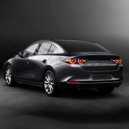 Fanali posteriori per Mazda 3 Axela berlina dal 2019 in poi con illuminazione dinamica di benvenuto (non adatto per Hatchback e Mazda 3 TCR)