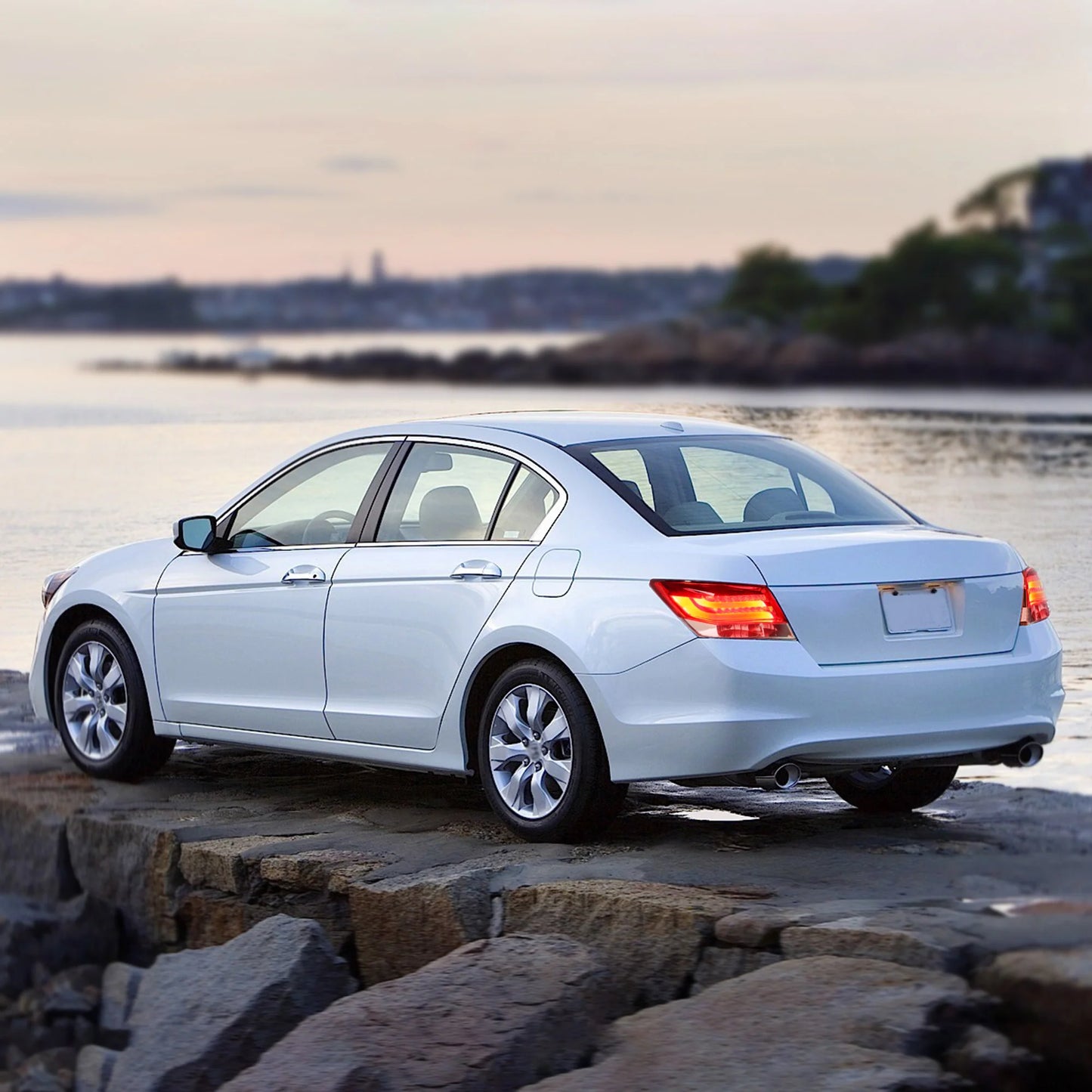 2PCS LED Tail Lights for Honda Accord Inspire 8th Generation Sedan 2008-2013 (Not for Coupe) 