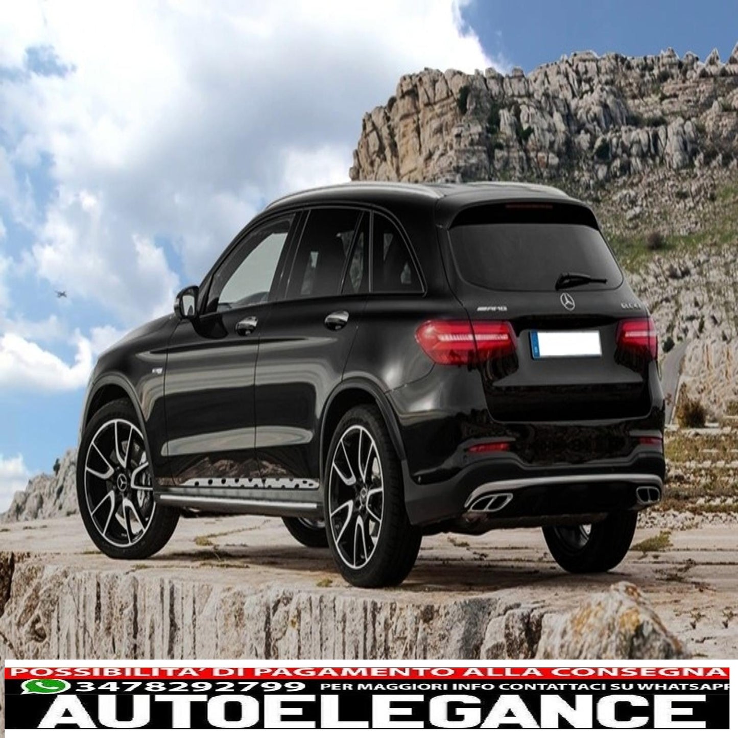 Consigli per silenziatore di scarico adatti per mercedes glc 45 x253 c253 gle suv w166 coupe c292 450 classe c w205 c43 sport design AUTOELEGANCERICAMBI