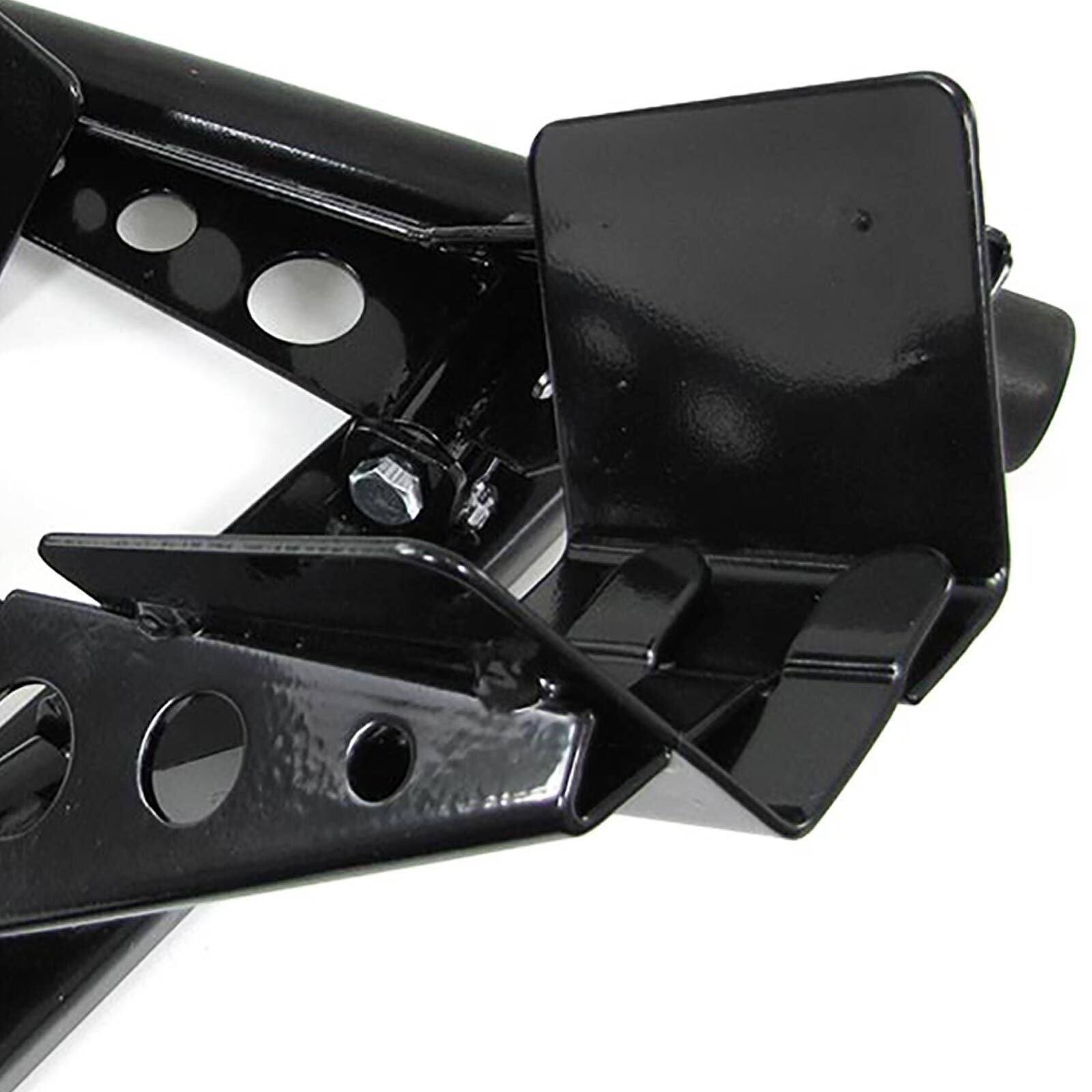 Cavalletto di montaggio cavalletto moto con bilanciere regolabile fino a 680kg nero AUTOELEGANCERICAMBI