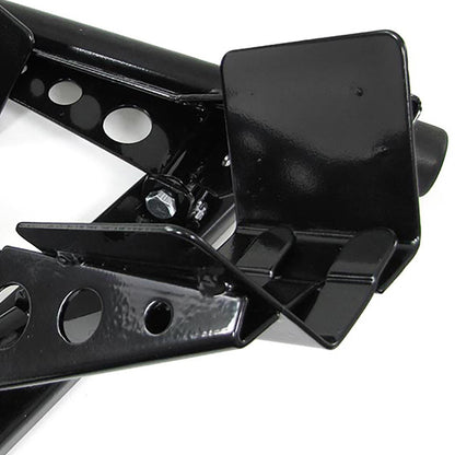 Cavalletto di montaggio cavalletto moto con bilanciere regolabile fino a 680kg nero AUTOELEGANCERICAMBI