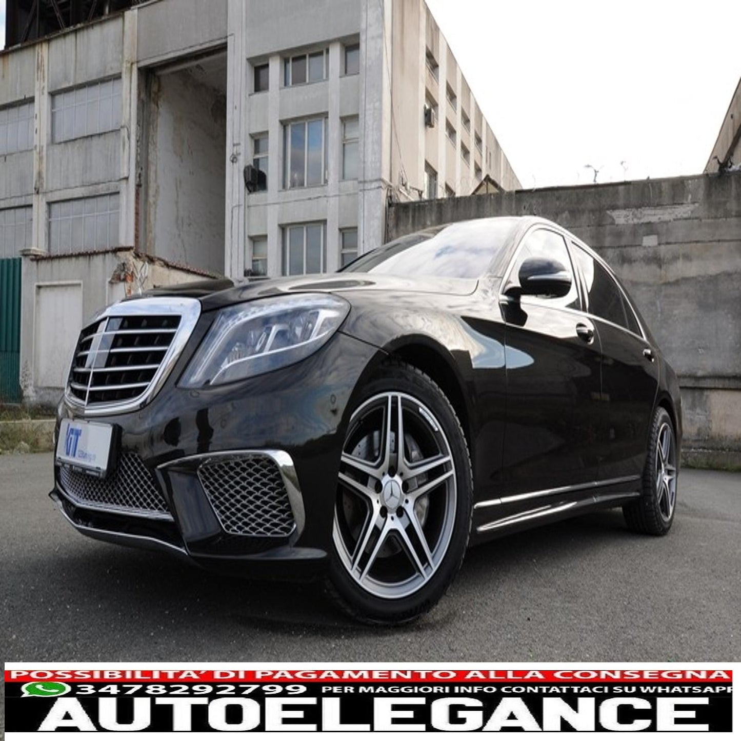 body kit suitable for mercedes s class w222 (2013-06.2017) design s65 with pdc