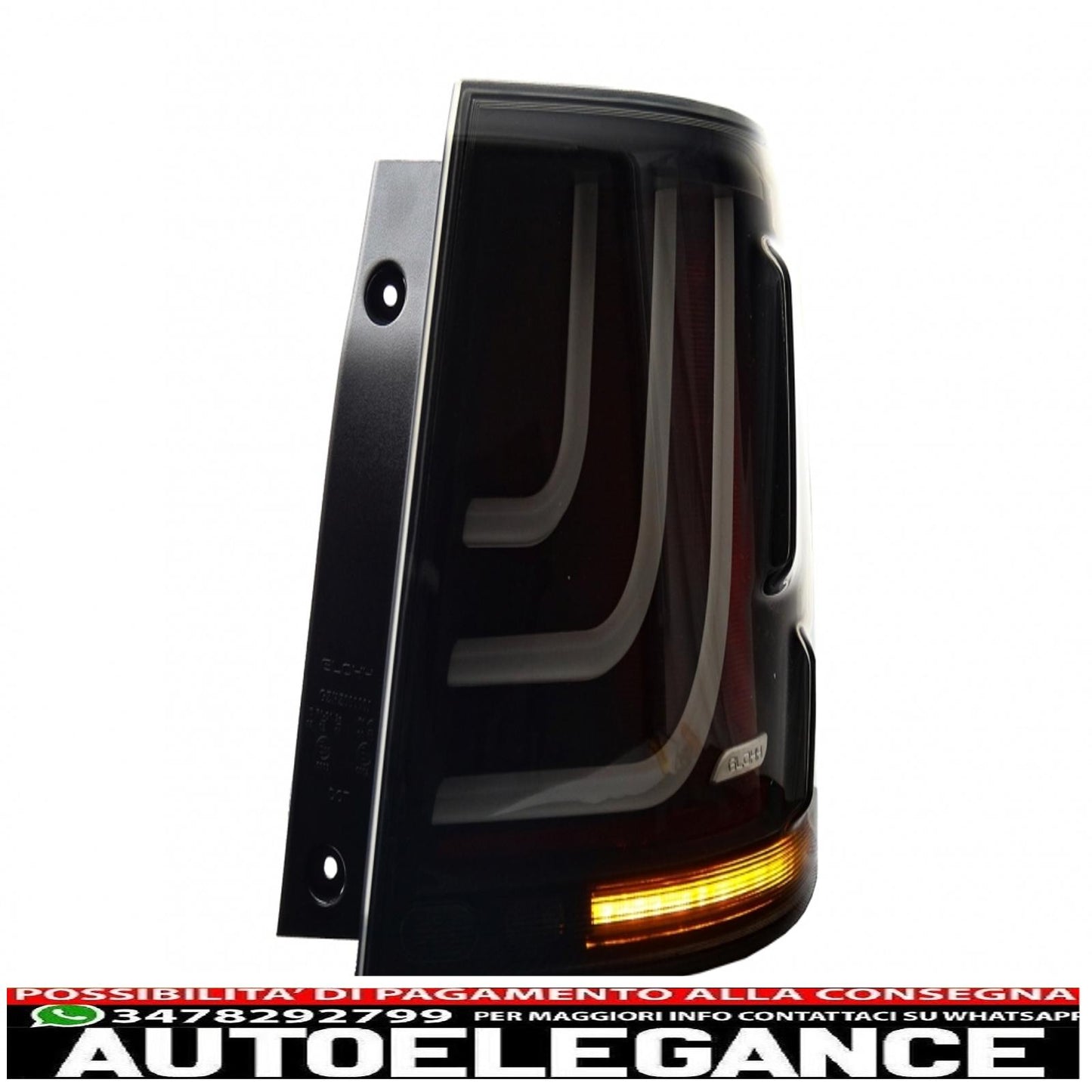 Glohh LED Light Bar Rear Lights Fit For Range Rover Sport L320 (2005-2013) GL-3X Dynamic Smoke
