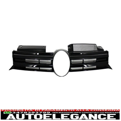griglia anteriore adatta per vw golf vi (2008-2012) con fari allo xeno osram led luci di svolta sequenziali dinamiche design r20