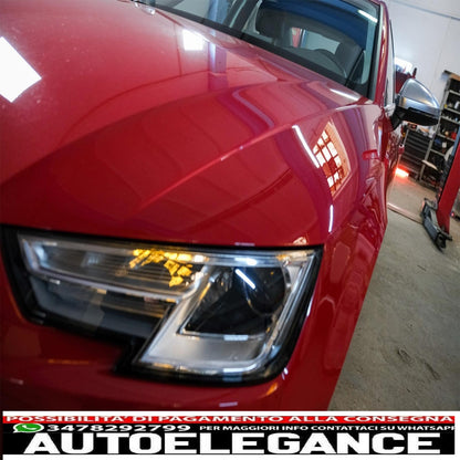 Copri specchietti adatti per audi a4 b9 (2016-) alloggiamento completo placcato in alluminio AUTOELEGANCERICAMBI