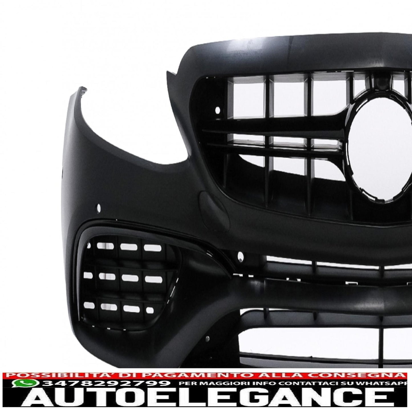 Front bumper suitable for mercedes e class w213 s213 c238 a238 (2016-2019) e63 design