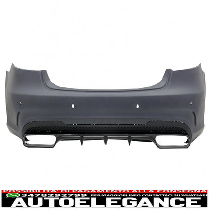 body kit suitable for mercedes e-class w212 facelift (2013-2016) e63 a-design edition black gloss 
