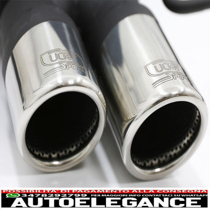 diffusore con sistema di scarico doppi terminali di scarico adatti per bmw serie 5 f10 (2011-2016) 102-433/70rs