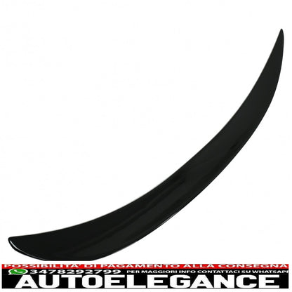 Trunk Spoiler Suitable for BMW 5 Series F10 (2010-2017) M Design Piano Black
