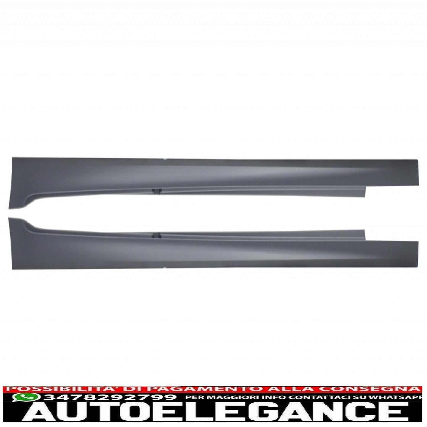 kit carrozzeria con spoiler anteriore e diffusore adatto per BMW Serie 5 F10 (2011-2014) design M-Performance