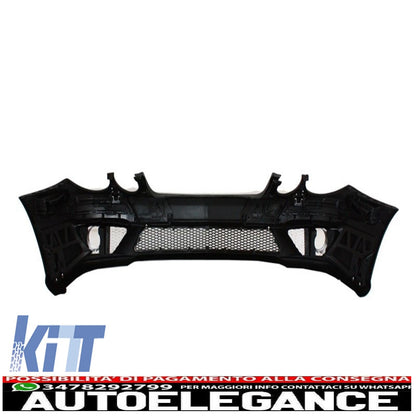body kit + central grille suitable for mercedes-benz e-class w211 2002-2009 e63 a-design