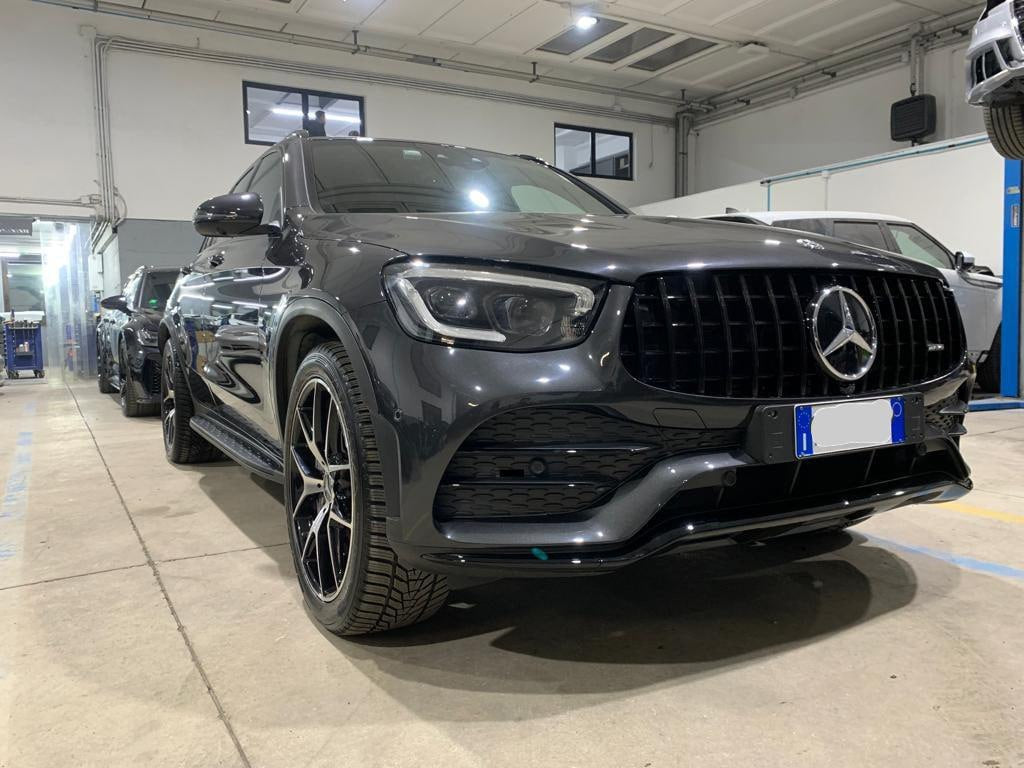 GRIGLIA ADATTA PER MERCEDES GLC NERA X253 C253 LIFT AMG 2019-2022 LOOK GT