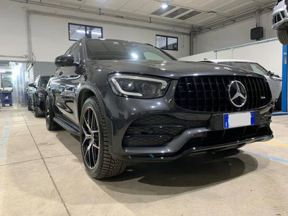 GRIGLIA ADATTA PER MERCEDES GLC NERA X253 C253 LIFT AMG 2019-2022 LOOK GT
