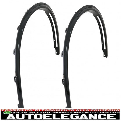 wheel arches fenders suitable for bmw x5 f15 (2014+) and side air intakes grilles fenders air ducts m-design piano black