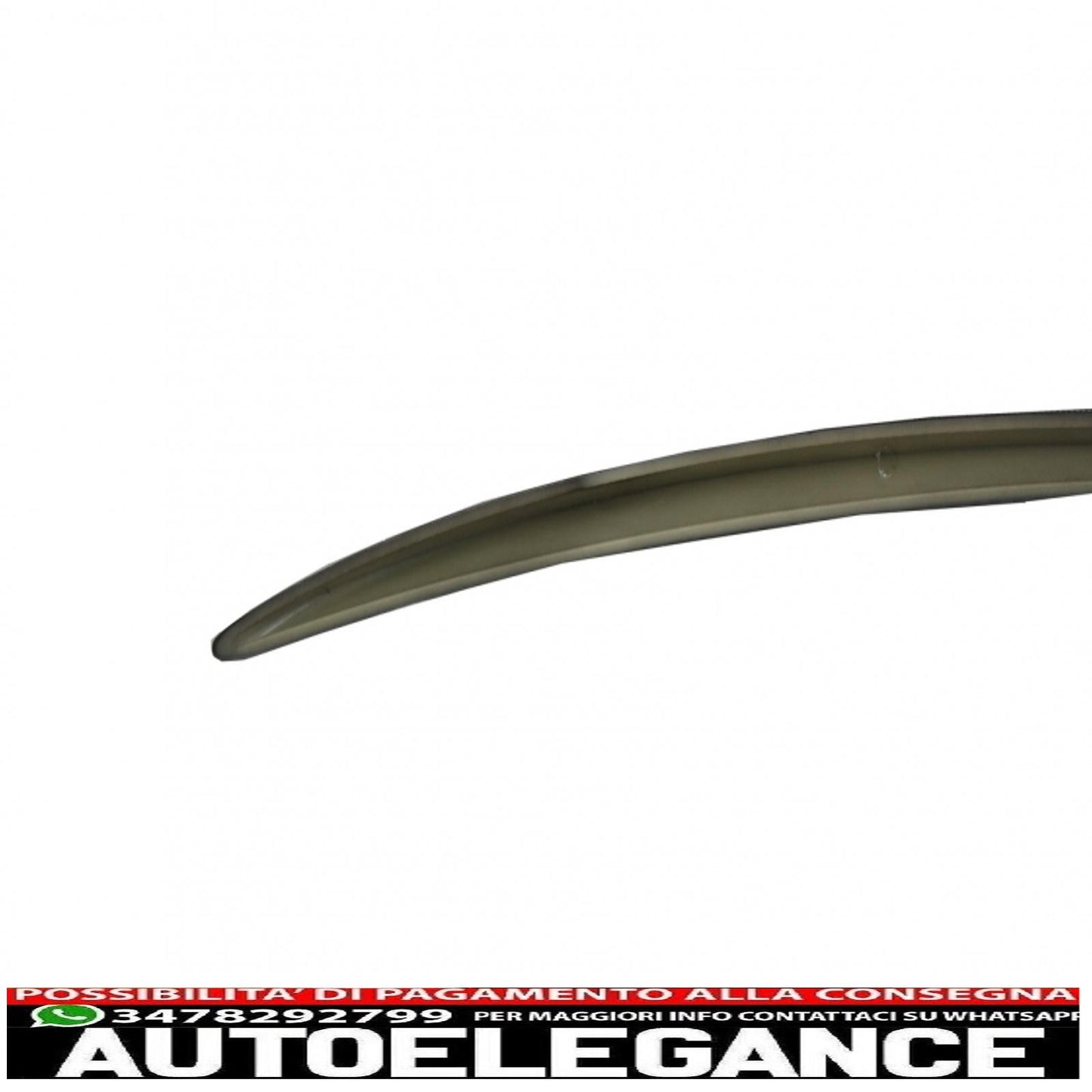 trunk spoiler suitable for mercedes e-class w213 (2016-up) matt black 