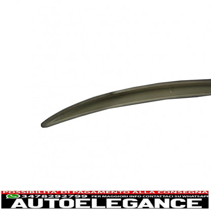 trunk spoiler suitable for mercedes e-class w213 (2016-up) matt black 