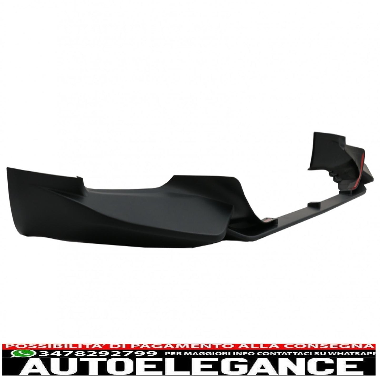 Front Bumper Spoiler Suitable for BMW 5 Series G30 G31 Sedan Touring (2017-up) M5 Design Black
