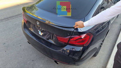 SPOILER BAGAGLIAIO ADATTO PER BMW SERIE 4 F36 GRAND COUPE LOOK M4 NERO LUCIDO