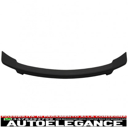 trunk spoiler suitable for mercedes c-class w205 (2014-2020) gts-design matt black 