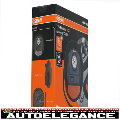 Osram tyre inflator tyreinflate 200 oti200
