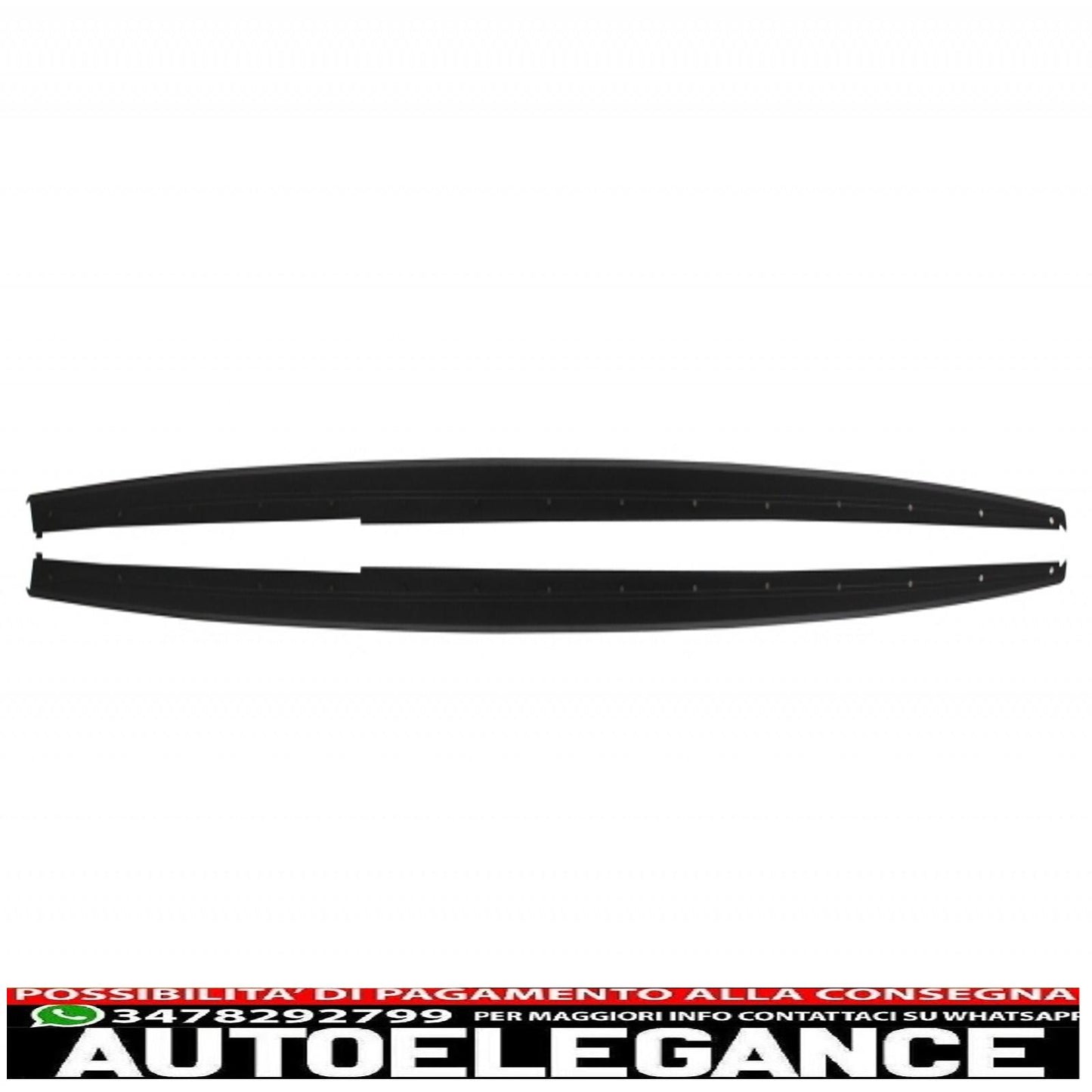 Side skirts with additional lip extensions suitable for BMW 3 series F30 F31 sedan Touring (2011-2018) M3 design