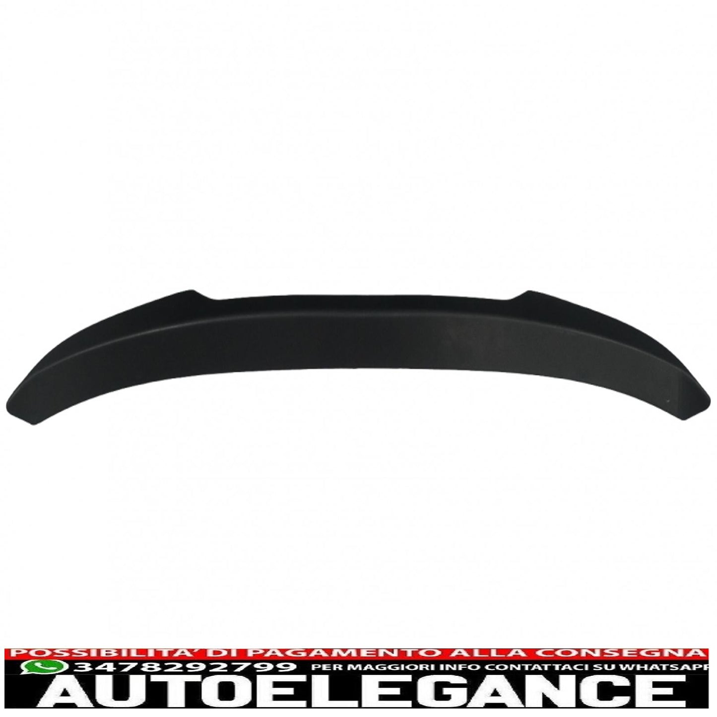 roof spoiler suitable for bmw 1 series f20 f21 (2011-2019) piano black