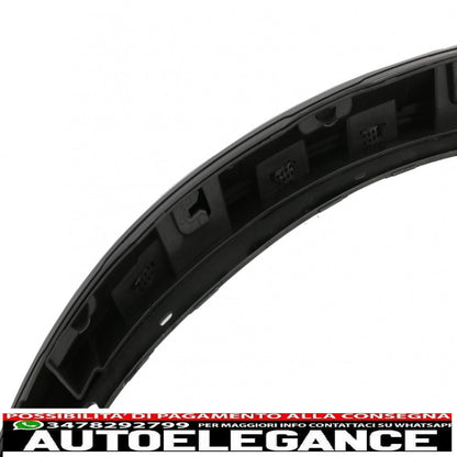 parafanghi passaruota adatti per bmw x6 f16 (2015-2020) m-design m-sport pianoforte nero