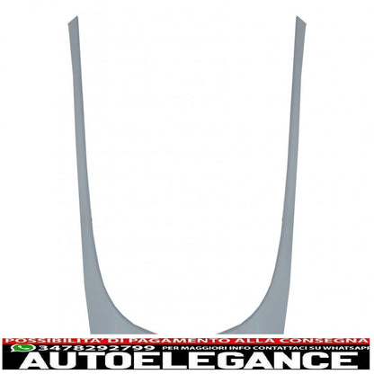 Windshield Roof Spoiler Wings Fit For VW Golf 7 VII (2012-2017) Facelift GTI Design 