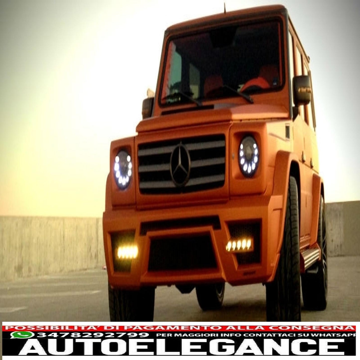 fari led adatti per mercedes classe g w463 (2005-2017) bi-xeno m-look segnale sequenziale dinamico