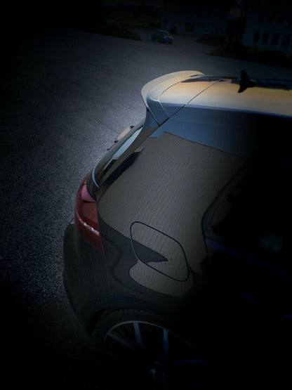 VW GOLF 7 GTI/ GTD/ TCR/ R ADDITIONAL REAR ROOF SPOILER ABS LOOK BLACK