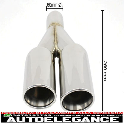 quad exhaust muffler tips fit for bmw 3 series e46 e90 e92 e93 f30 f31 4 series f32 f33 f36 5 series e60 f10 f11 g30 6 series f06 f12 f13 m3 m5 m-power design