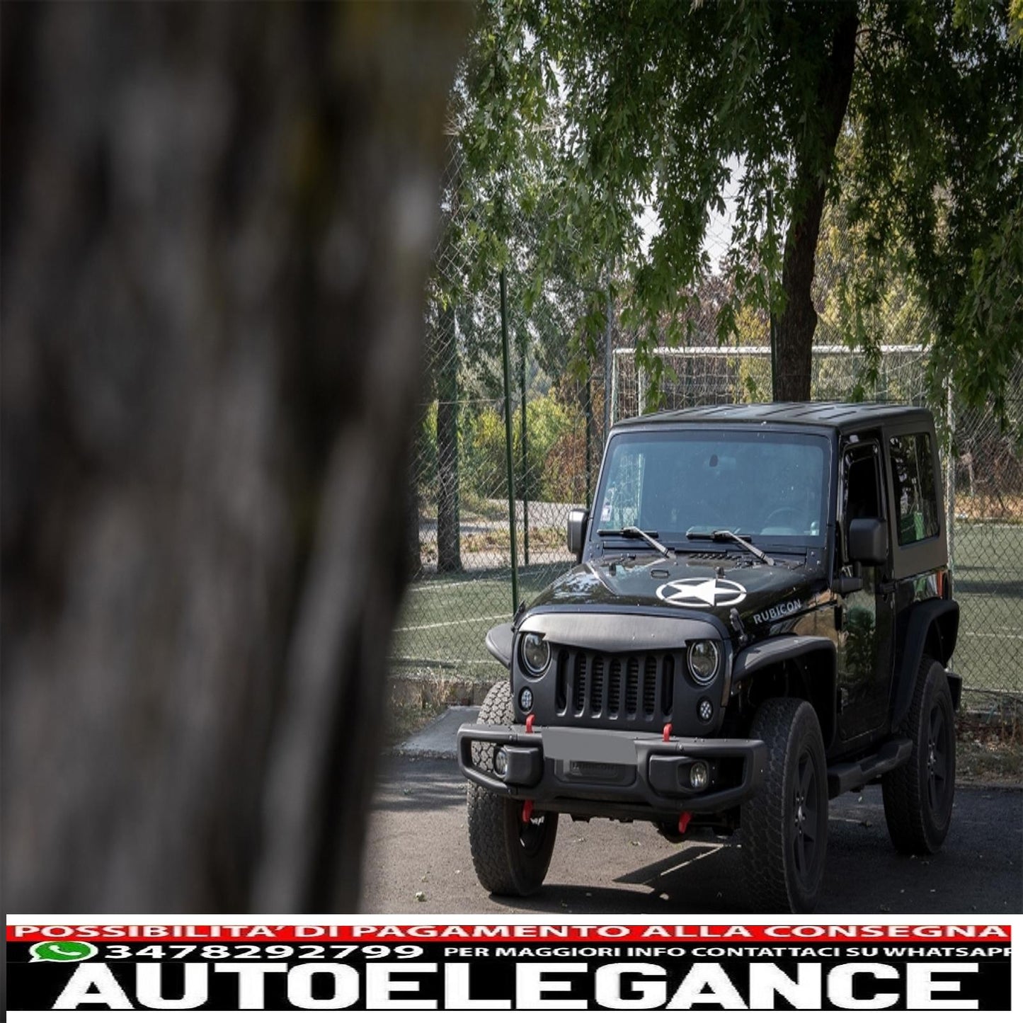 Front Center Grille Fit For Jeep Wrangler / Rubicon JK (2007-2017) Angry Bird Design New Style Matte Black