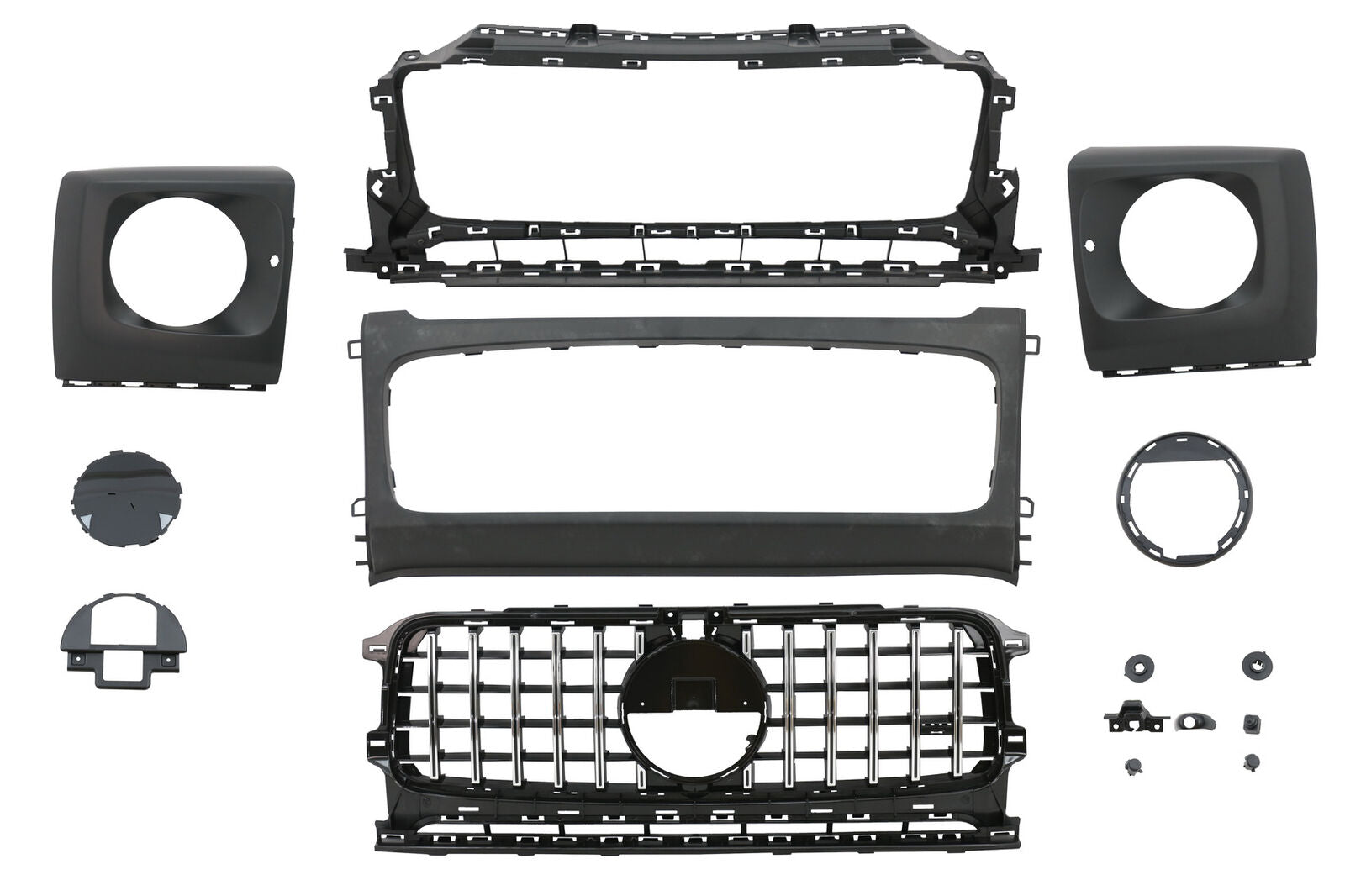 Coperture griglia faro per Mercedes G W464 W463A G63 A-Design 06.18+ GT-R Look AUTOELEGANCERICAMBI