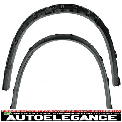 parafanghi per passaruota con 32 clip in plastica per auto adatti per BMW X5 F15 (2014-2018) m-design m-sport carbon look