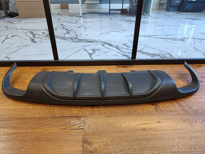 DIFFUSER SUITABLE FOR AUDI A5 2007-2011 SPORTBACK STANDARD 2+2 LOOK DTM RAW