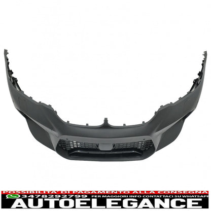 front bumper suitable for bmw 5 series g30 g31 (2017-2019) m5 sport design with acc 