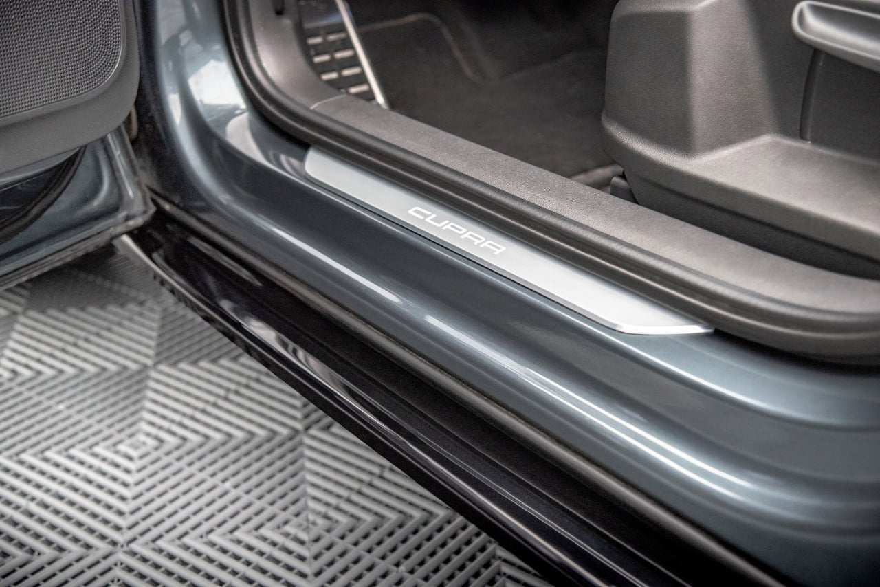 UNDER SKIRTS SUITABLE FOR CUPRA ATECA MK1 2018-2021 GLOSS BLACK BLACK DESIGN