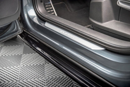 UNDER SKIRTS SUITABLE FOR CUPRA ATECA MK1 2018-2021 GLOSS BLACK BLACK DESIGN