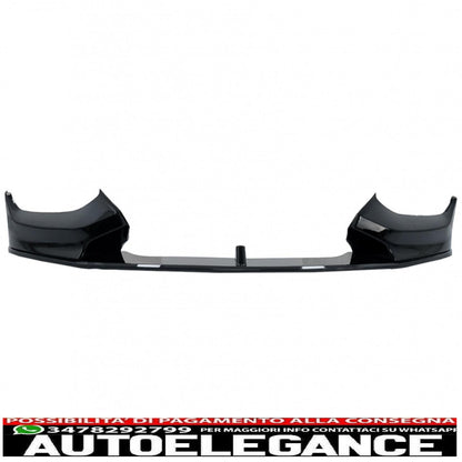 Front Bumper Spoiler Fit For BMW 1 Series F20 F21 LCI (2015-2019) With Rear Bumper Spoiler Valance Diffuser &amp; Side Skirt Extensions Hatchback M Sport Piano Black