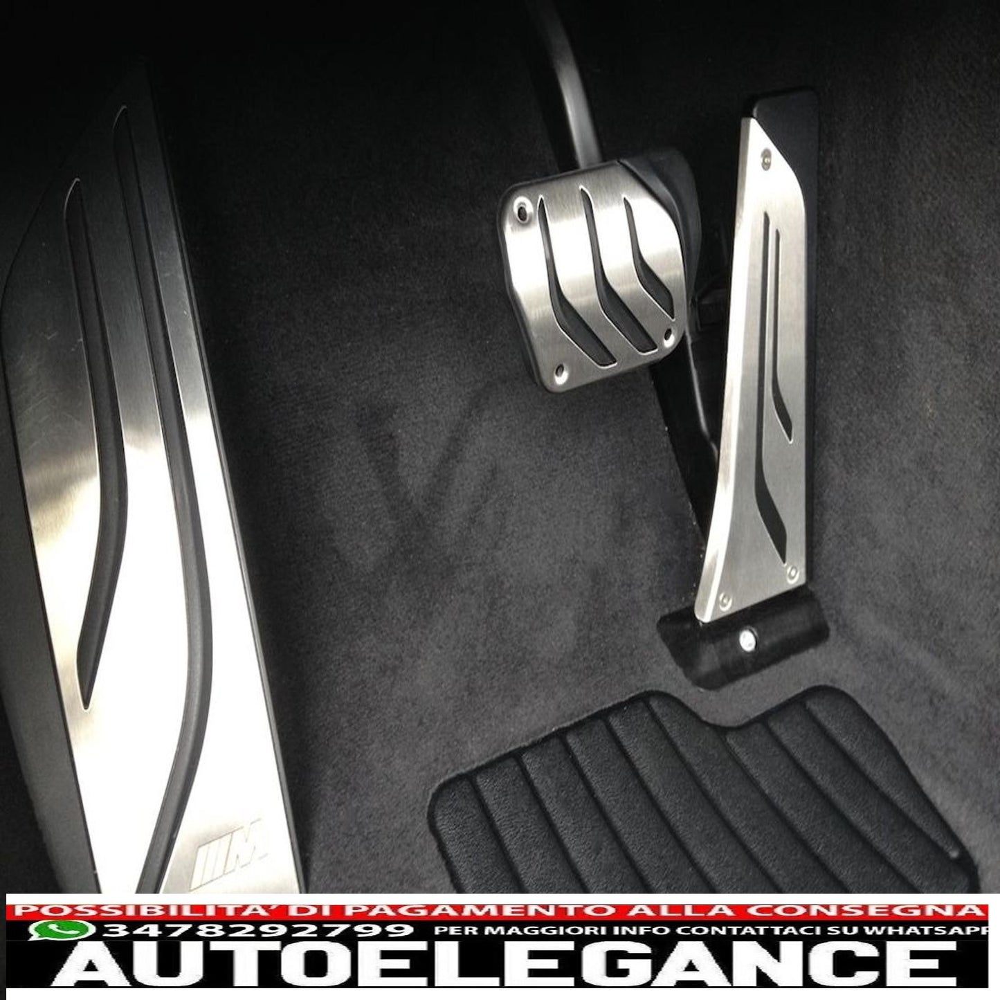 footrest kit suitable for bmw 1 series f20 (2011-up) 2 series f22 (2014-up) 3 series f30 (2011-up) 4 series f32 (2013-up) automatic