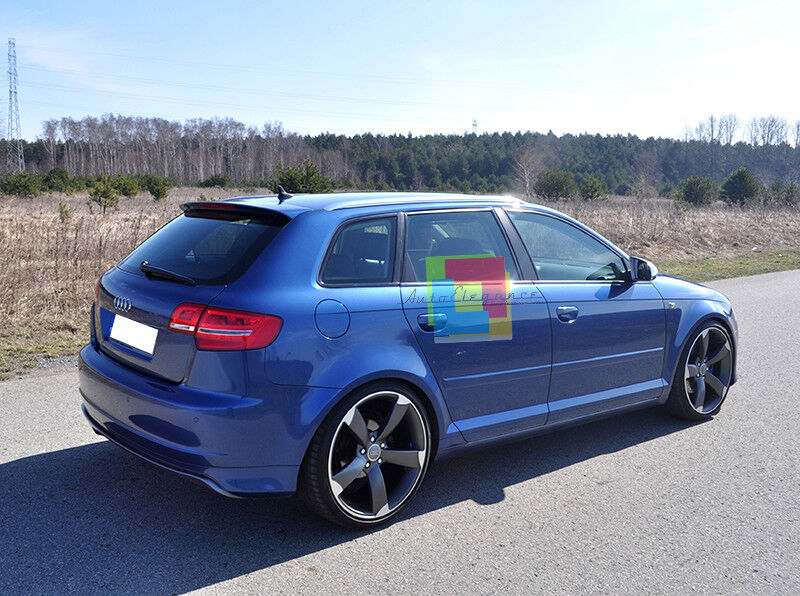 AUDI A3 8P 05-12 SPORTBACK SPOILER POSTERIORE SUL TETTO S3 S-LINE DESIGN .-1 AUTOELEGANCERICAMBI