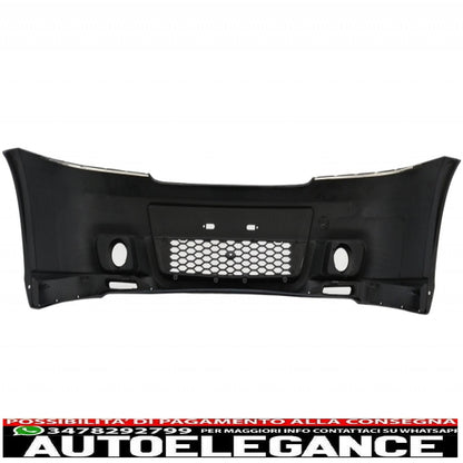 front bumper suitable for opel / vauxhall astra g (1998-2005) opc design with fog lights 