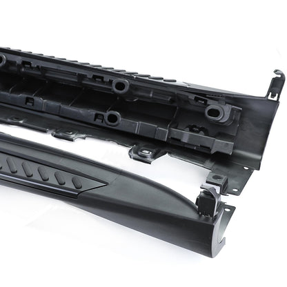 ALUMINUM RUNNING BOARDS SIDE PROTECTION EDITION BLACK SUITABLE FOR BMW X5 F15 13-18