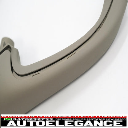 set of front interior door handles suitable for mercedes c class w203 s203 (2000-2007) grey