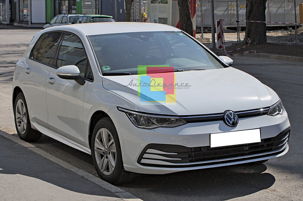 MINIGONNE LATERALI  PER VW GOLF 8 2019+ SPORTIVE SOTTO PORTA ABS R RLINE